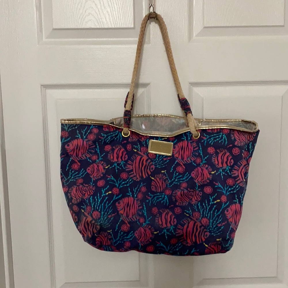 Lilly Pulitzer pool or beach bag